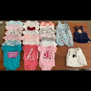 Baby girl clothing lot